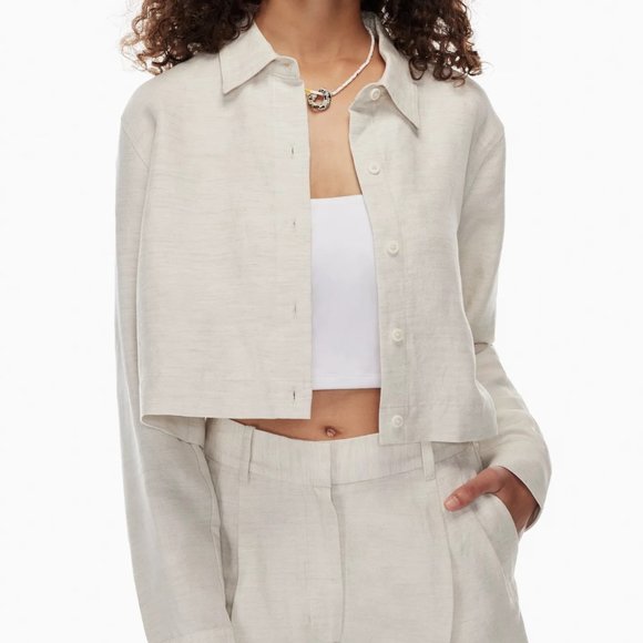 Aritzia Tops - NWT - Aritzia - Wilfred Proposal Linen Shirt